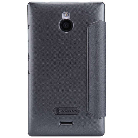 Чехол для Nokia X2 Nillkin Sparkle черный