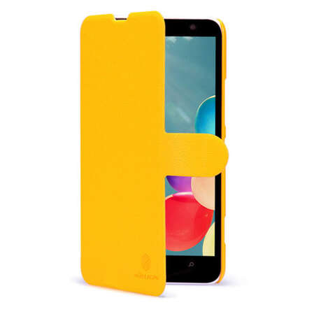 Чехол для Nokia Lumia 1320 Nillkin Fresh Series желтый
