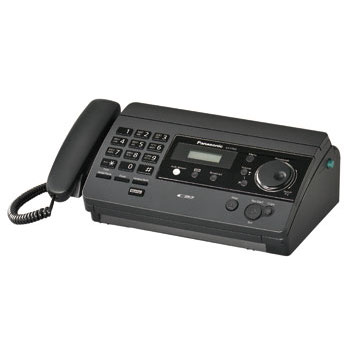 Факс Panasonic KX-FT502RUB черный термобумага, АОН