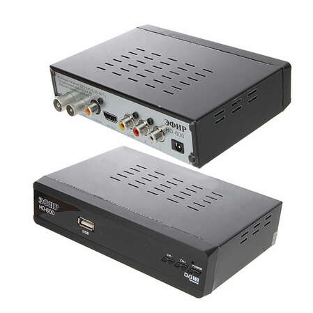 Ресивер Сигнал HD-600 черный DVB-T2