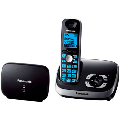 Радиотелефон Panasonic KX-TG6541RUB черный