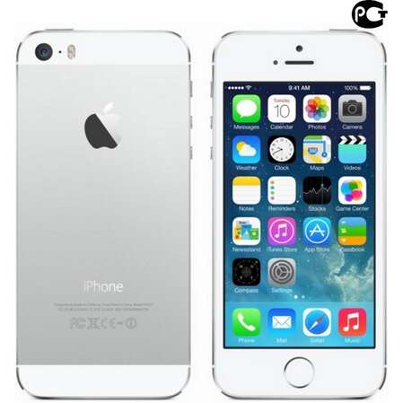 Смартфон Apple iPhone 5s 64GB Silver (ME439RU) LTE