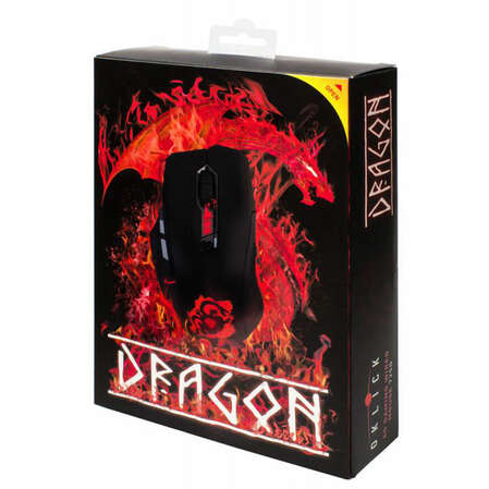 Мышь Oklick 725G Dragon Black/Red USB