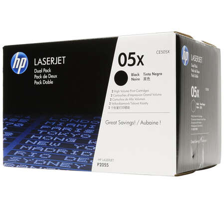 Картридж HP CE505XD для LJ 2055 двойная упаковка