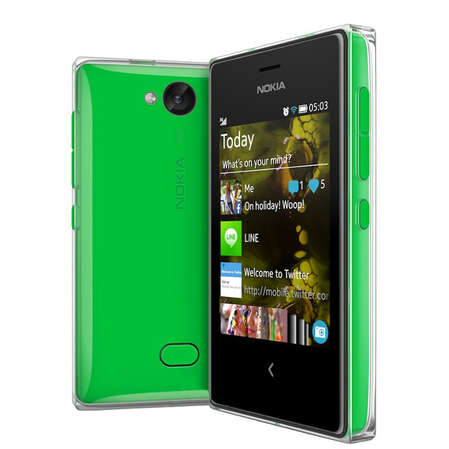 Мобильный телефон Nokia Asha 503 Dual Sim Green