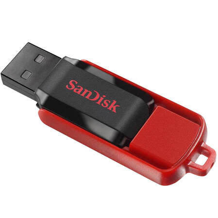 USB Flash накопитель 4GB SanDisk Cruzer Switch (SDCZ52-004G-B35) Black/Red