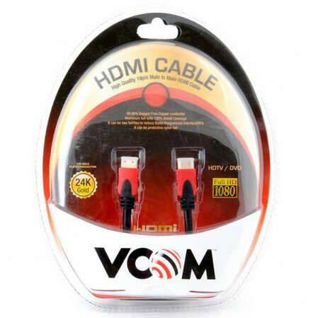 Кабель mini HDMI-mini HDMI 3m Vcom (VHD6210-3MB) Блистер