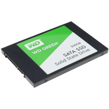 Внутренний SSD-накопитель 240Gb Western Digital Green WDS240G3G0A SATA3 2.5" 
