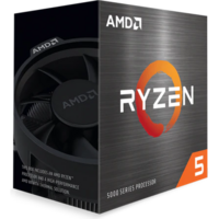 Процессор AMD Ryzen 5 5600G, 3.9ГГц, (Turbo 4.4ГГц), 6-ядерный, L3 16МБ, Сокет AM4, BOX