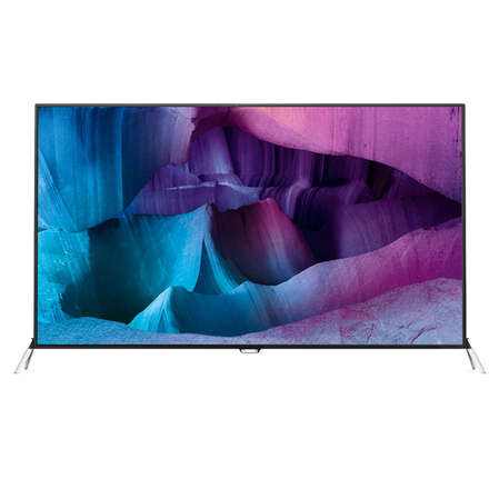 Телевизор 65" Philips 65PUS7600 (4K UHD 3840x2160, 3D, Smart TV, USB, HDMI, Wi-Fi) черный/серебристый