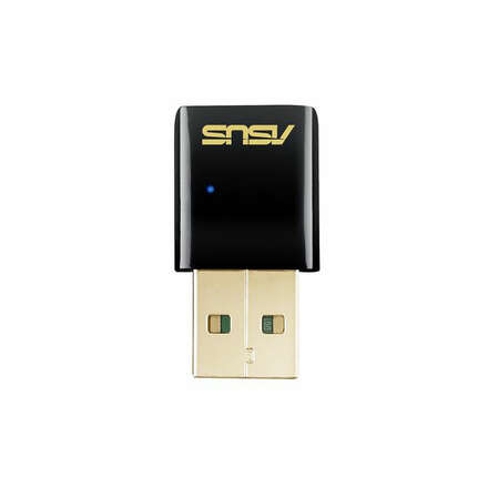 Сетевая карта ASUS USB-AC51, 802.11ac, (433/150Mbps), 2,4ГГц и 5ГГц, USB2.0