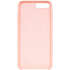 Чехол для Apple iPhone 8 Plus Brosco Softrubber, накладка, розовый