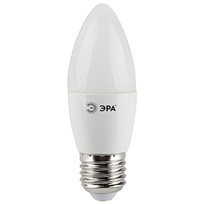 Светодиодная лампа LED лампа ЭРА B35 E27 7W, 220V (B35-7w-842-E27) белый свет
