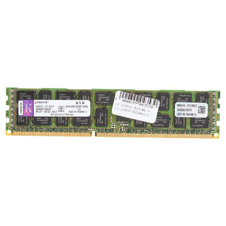 Модуль памяти DIMM 8Gb DDR3 PC12800 1600MHz Kingston (KVR16R11D4/8) ECC Reg