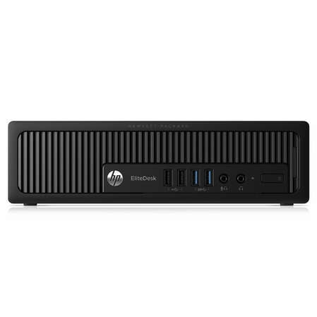 HP EliteDesk 800 G1 USDT Core i3 4160/4Gb/500Gb/DVD/Кb+m/Win7Pro Black