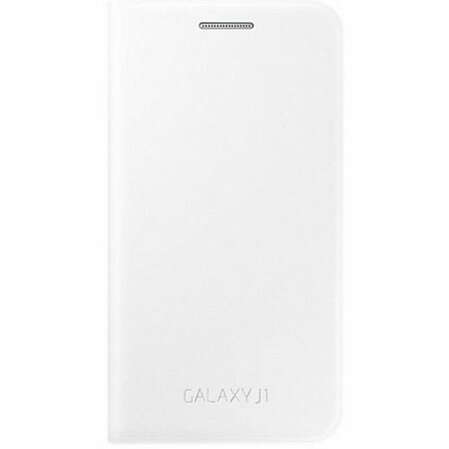 Чехол для Samsung Galaxy J1 mini (2016) SM-J105H Flip Cover белый 