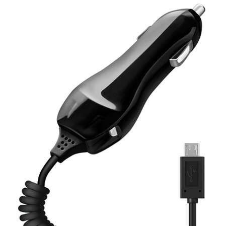 Автомобильное зарядное устройство Deppa 1A mini USB черный (22106)