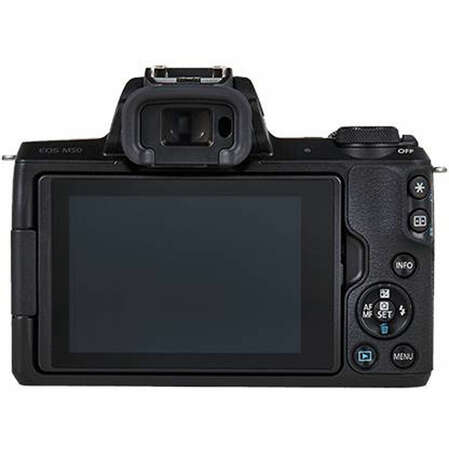 Цифровая фотокамера Canon EOS M50 kit 15-45 IS STM Black