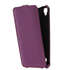 Чехол для LG X style K200 Gecko Flip case, фиолетовый 