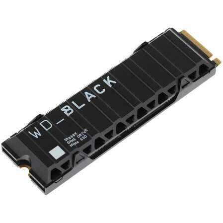 Внутренний SSD-накопитель 2000Gb Western Digital Black SN850X with Heat Spreader (WDS200T2XHE) M.2 2280 PCIe NVMe 4.0 x4