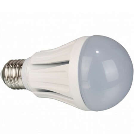 Светодиодная лампа Crixled А60 E27 10W 230V теплый белый свет, матовая