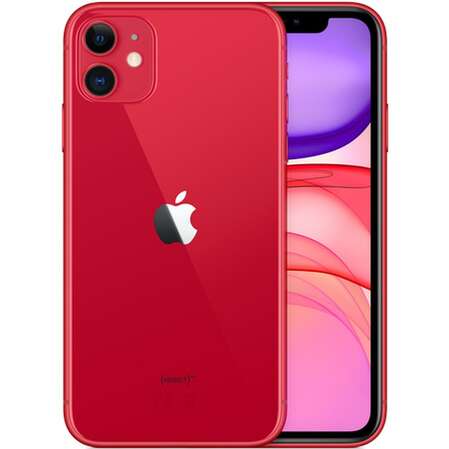Смартфон Apple iPhone 11 64GB Red (MWLV2RU/A)