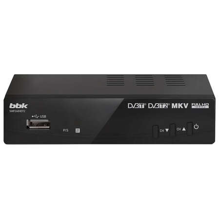 Ресивер BBK SMP240HDT2 черный DVB-T2 
