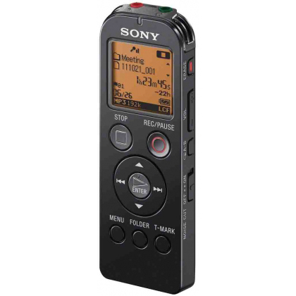 Диктофон SONY ICD-UX523F 4GB, черный