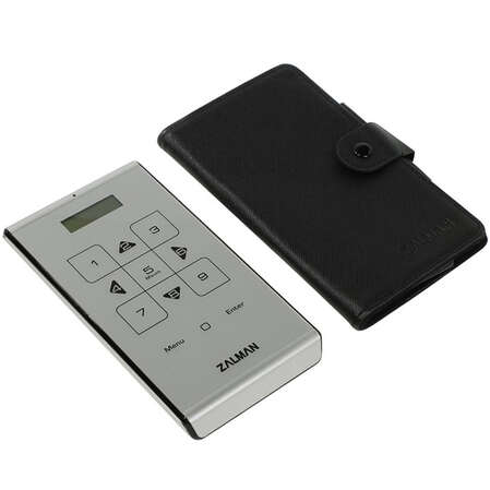 Корпус 2.5" Zalman ZM-VE500, SATA--USB3.0, Silver