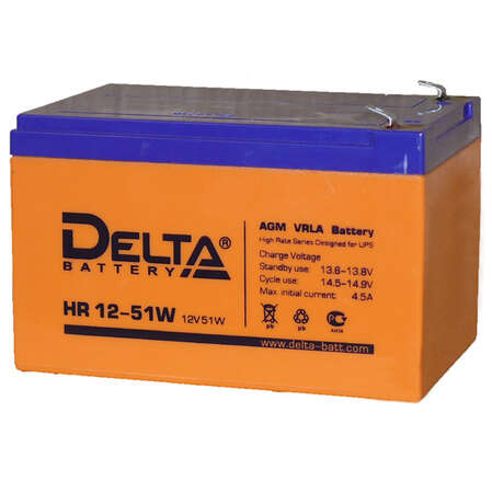 Батарея Delta HR 12-51W 12V 12Ah