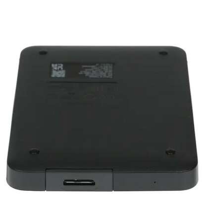 Внешний жесткий диск 2.5" 1Tb WD Elements Portable WDBUZG0010BBK-WESN USB3.0 Черный
