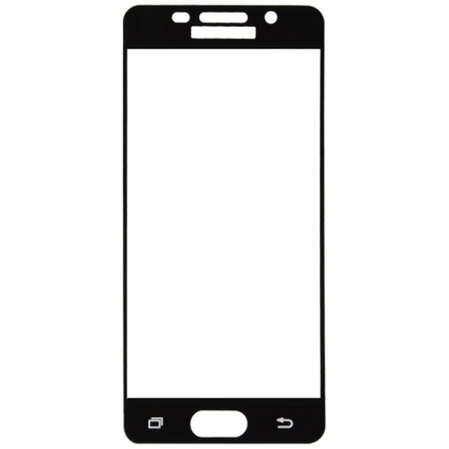 Защитное стекло для Samsung Galaxy A3 (2016) SM-A310F Onext, на весь экран, с черной рамкой