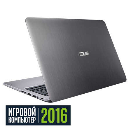 Ноутбук Asus K501UX-DM201T Core i5 6200U/8Gb/1Tb/NV GTX950M 2Gb/15.6" FullHD/Win10 Grey