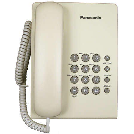 Телефон Panasonic KX-TS2350RUJ бежевый
