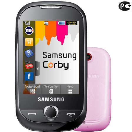 Смартфон Samsung S3650 Corby romantic pink (розовый)
