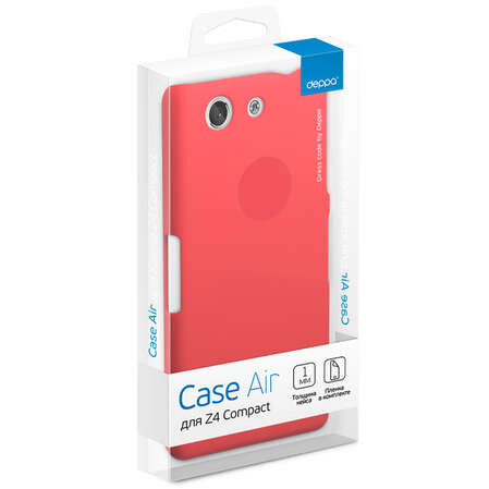 Чехол для Sony Xperia Z4 Compact Deppa Air Case Red
