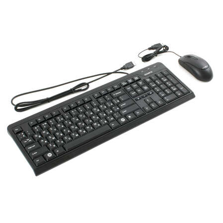 Клавиатура+мышь Gigabyte KM5200 Black USB