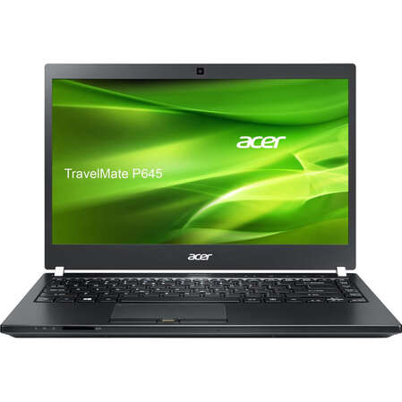 Ноутбук Acer TravelMate P645-M-34014G50tkk Core i3-4010U/4Gb/500Gb/int/14"/HD/3G/1366x768/Win 8 Single Language 64/black/BT4.0/3c/3G/WiFi/Cam