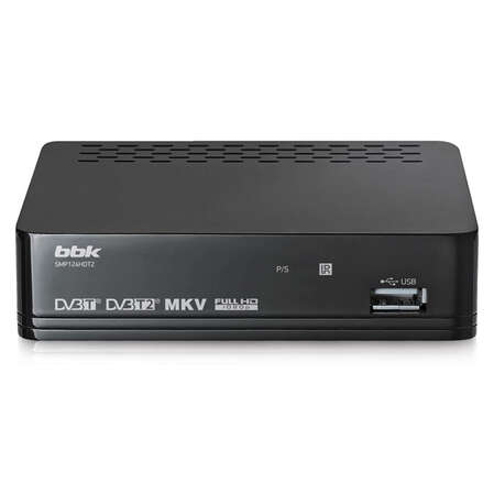 Ресивер BBK SMP124HDT2 тёмно-серый DVB-T2