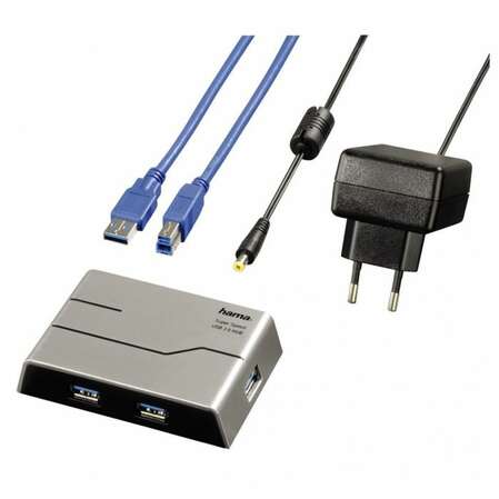 4-port USB3.0 Hub HAMA H-39879 