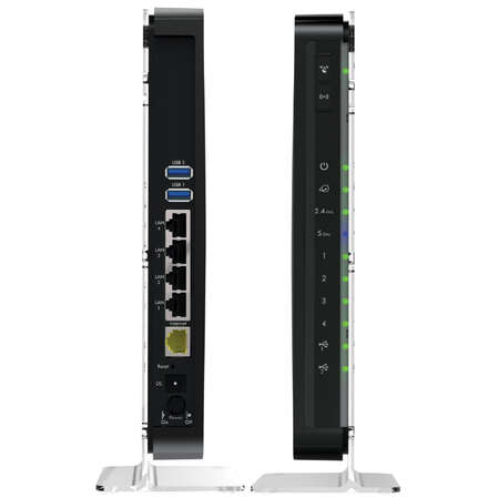 Беспроводной маршрутизатор NETGEAR WNDR4500 802.11n 750Mbps 2.4 и 5ГГц GbLAN USB IPTV