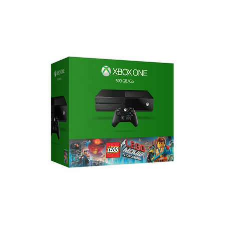 Игровая приставка Microsoft Xbox One 500Gb Black + LEGO the Movie