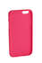 Чехол для iPhone 6 / iPhone 6s Gecko силиконовая накладка, непрозрачно-глянцевая, розовая 