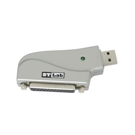 Адаптер USB2.0 - LPT25F ST-LAB U-370