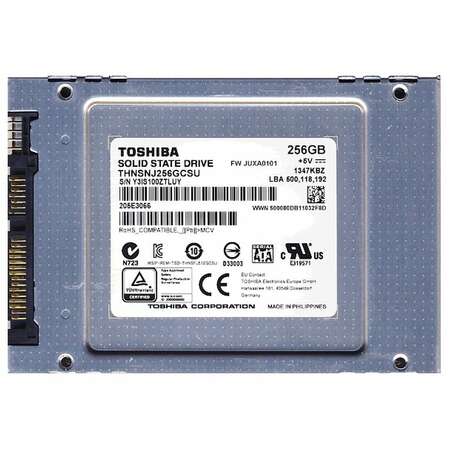 Внутренний SSD-накопитель 256Gb Toshiba THNSNJ256GCSU4PAGA SATA3 2.5" 