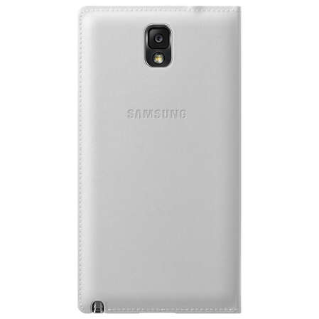 Чехол для Samsung Galaxy Note 3 N9000\N9005 Samsung Flip Wallet белый