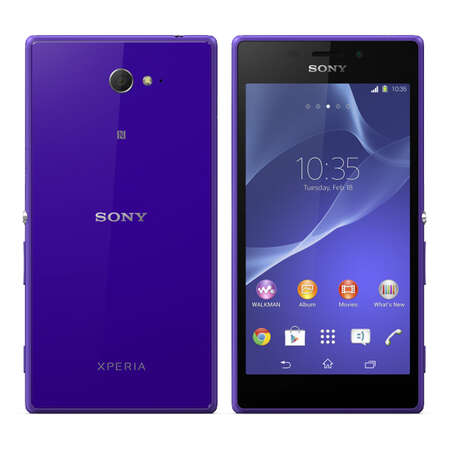 Смартфон Sony D2303 Xperia M2 Purple 