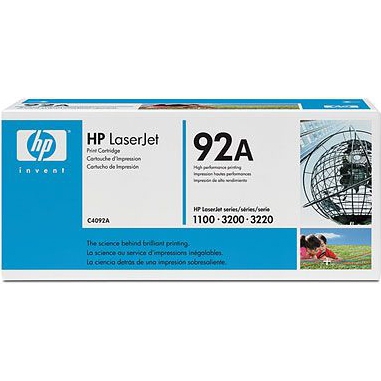 Картридж HP C4092A №92A для LJ 1100x/3200x (2500стр)