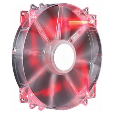 Вентилятор 200x200 Cooler Master MegaFlow 200 Red LED (R4-LUS-07AR-GP)