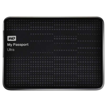 Внешний жесткий диск 2.5" 1000Gb WD My Passport Ultra WDBJNZ0010BBK-EEUE USB3.0 Черный